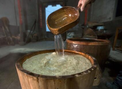 古代的米酒酿法