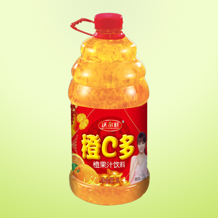 沃尔旺橙C多橙果汁饮料2L