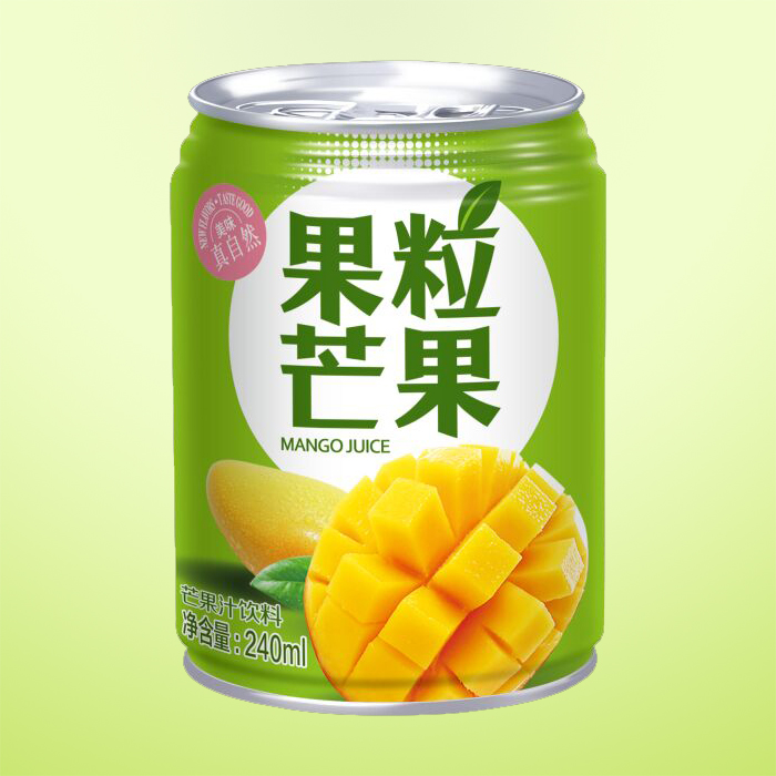 果粒芒果芒果汁饮料易拉罐装240ml