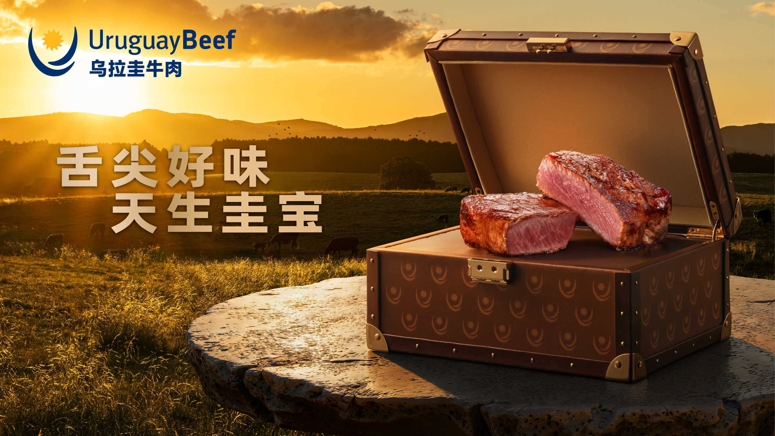 乌拉圭牛肉发布“舌尖好味天生圭宝”品牌概念，进一步深化中国市场