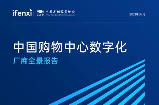 中国购物中心数字化厂商全景报告