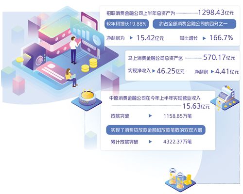 半年报显示多数公司营收增长，消费金融迈入稳步发展轨道