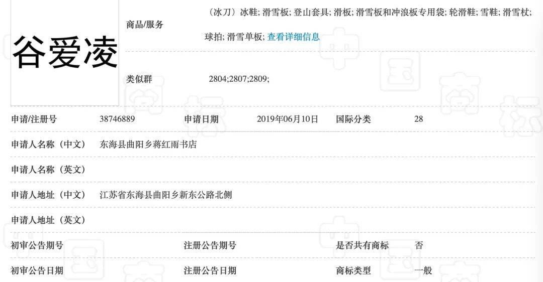 恶意抢注“冰墩墩”“谷爱凌”429件商标被驳回