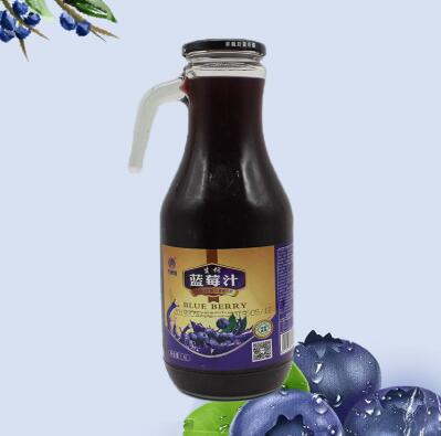 玻璃瓶蓝莓汁6瓶装
